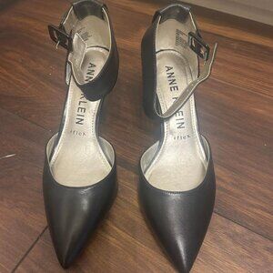 Anne Klein Fabulist Black Pump- 8M EUC